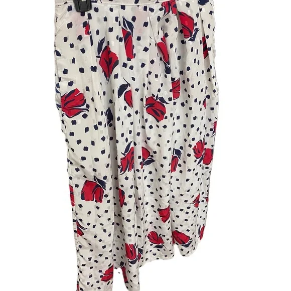 Vintage floral flowy maxi skirt - Picture 2 of 5